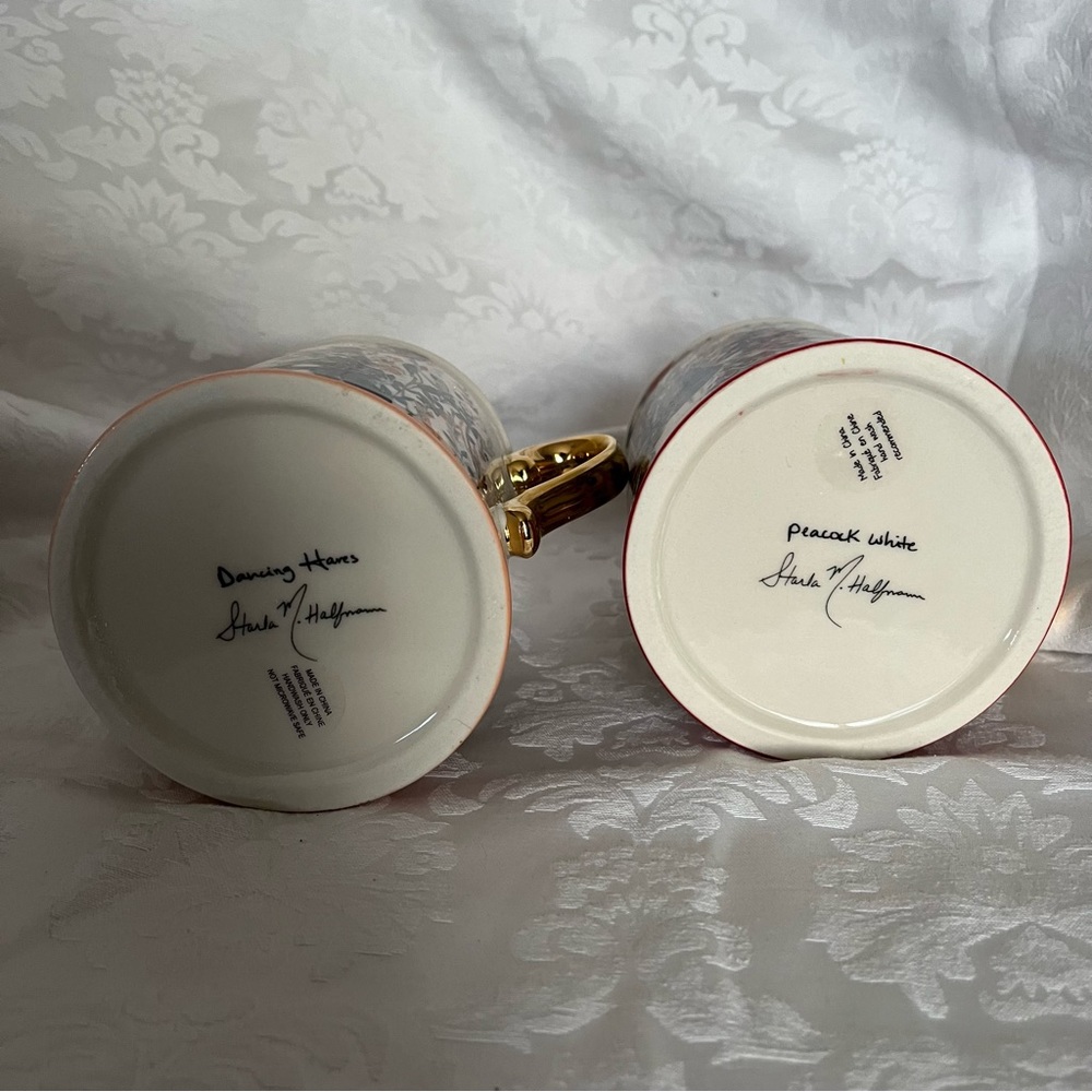 New in box 2 Anthropologie Moreland mugs Starla Michelle Halfmann - Picture 3 of 6